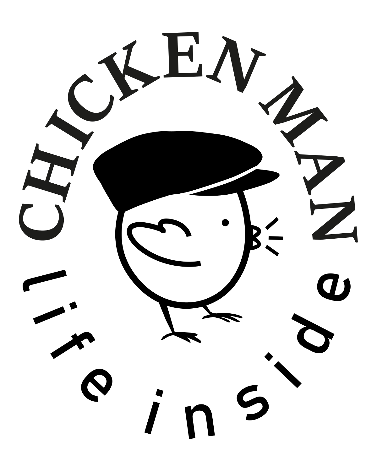 Logo Chicken Man