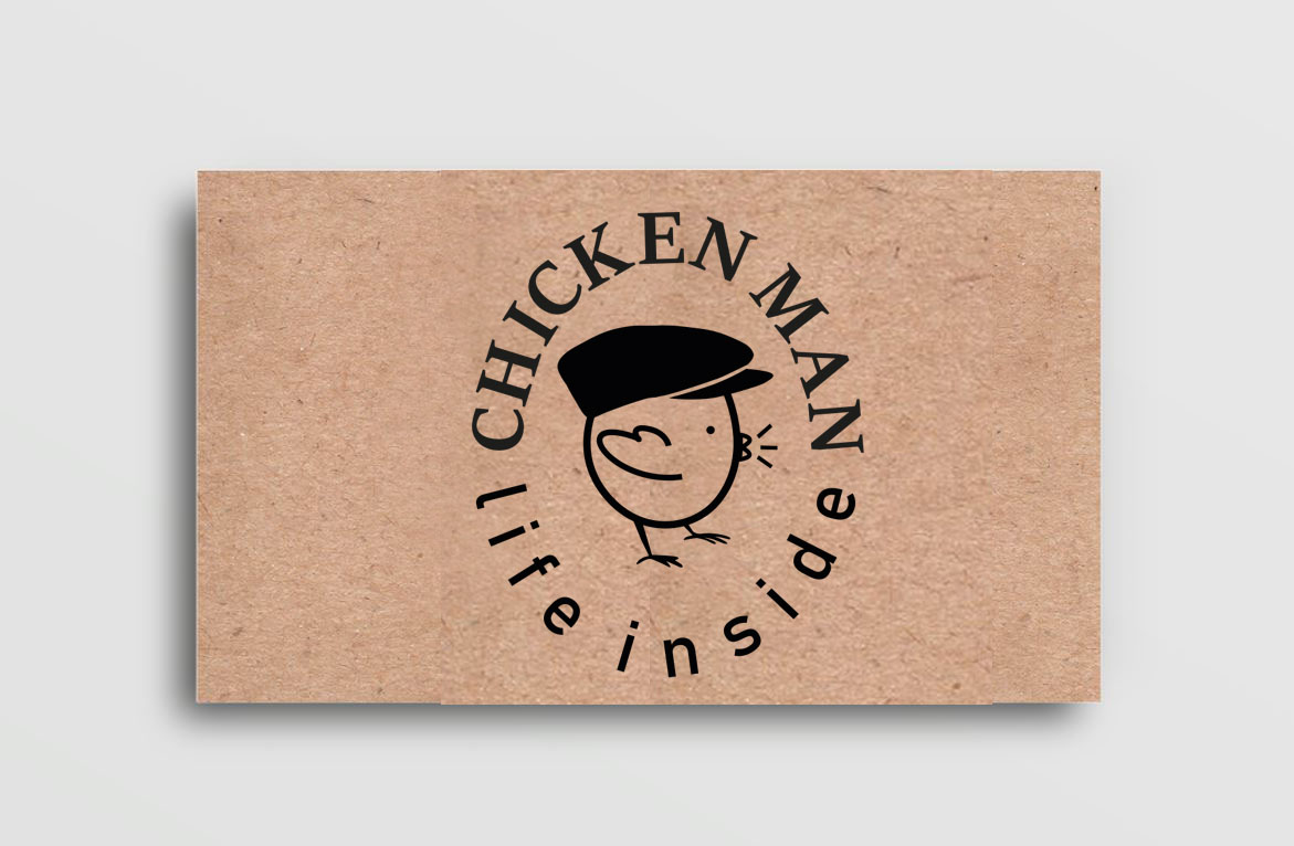 carte de visite Chicken Man