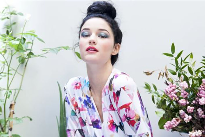 Collection été 2021 robe imprimé phalaenopsis ete 2021