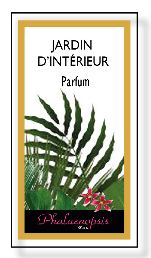 étiquette parfum d'intérieur