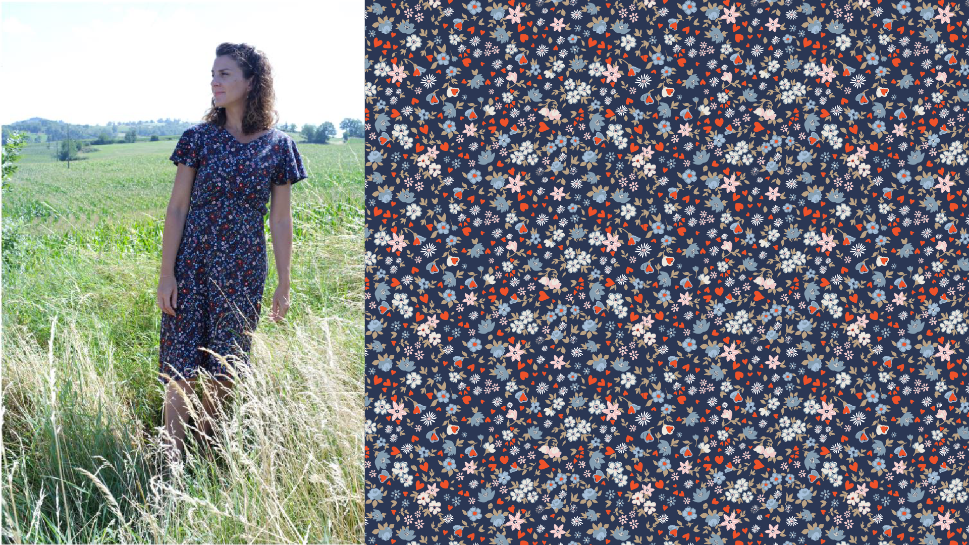 imprimé Libercoeur Imprimé textile libercoeut