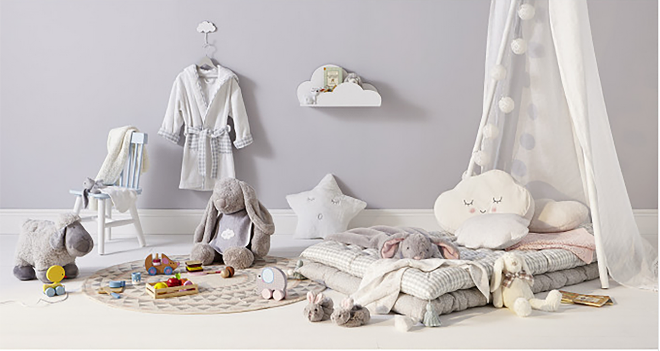 chambre d'enfant imprimé Motif Autour de l'enfant