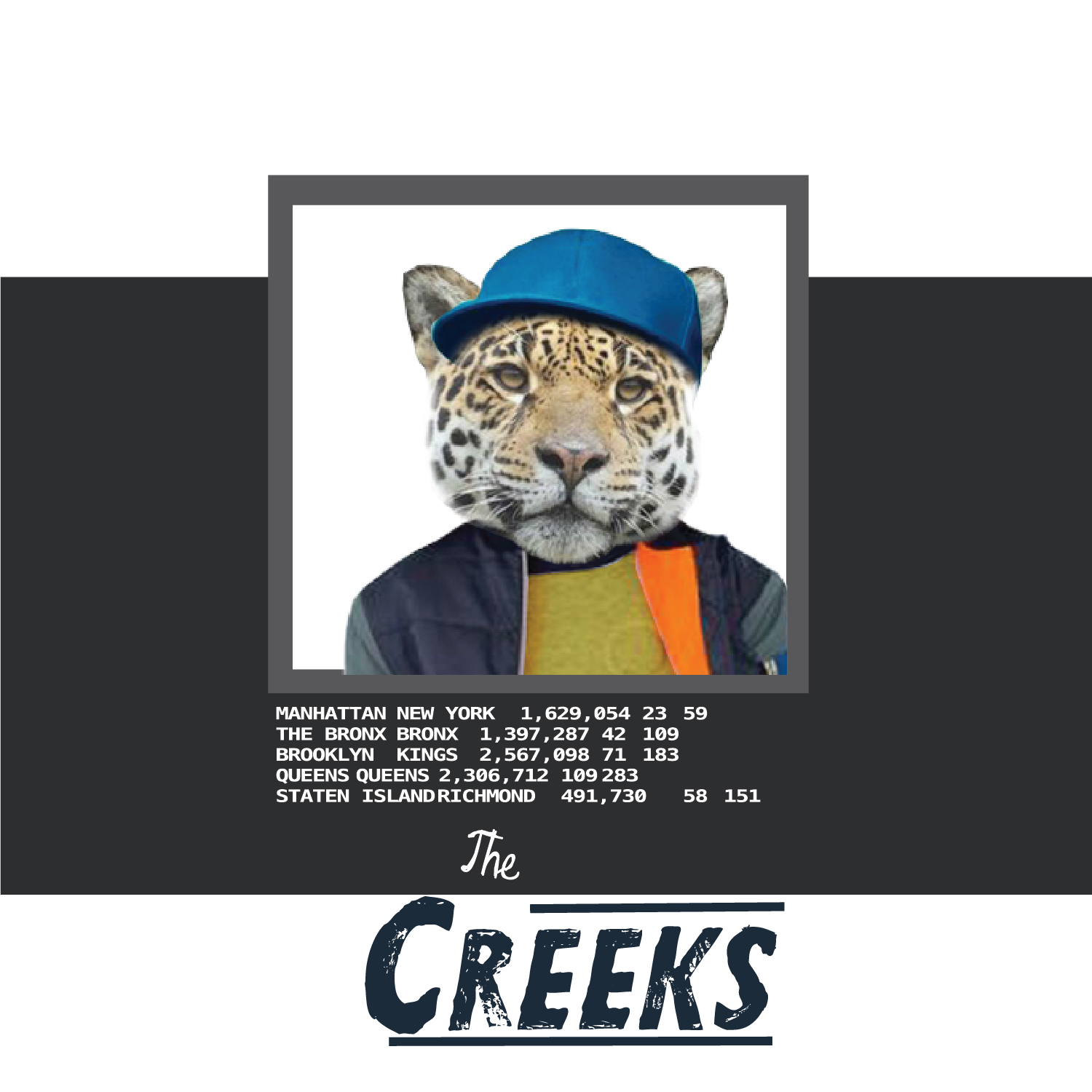 T-shirt creeks let's go