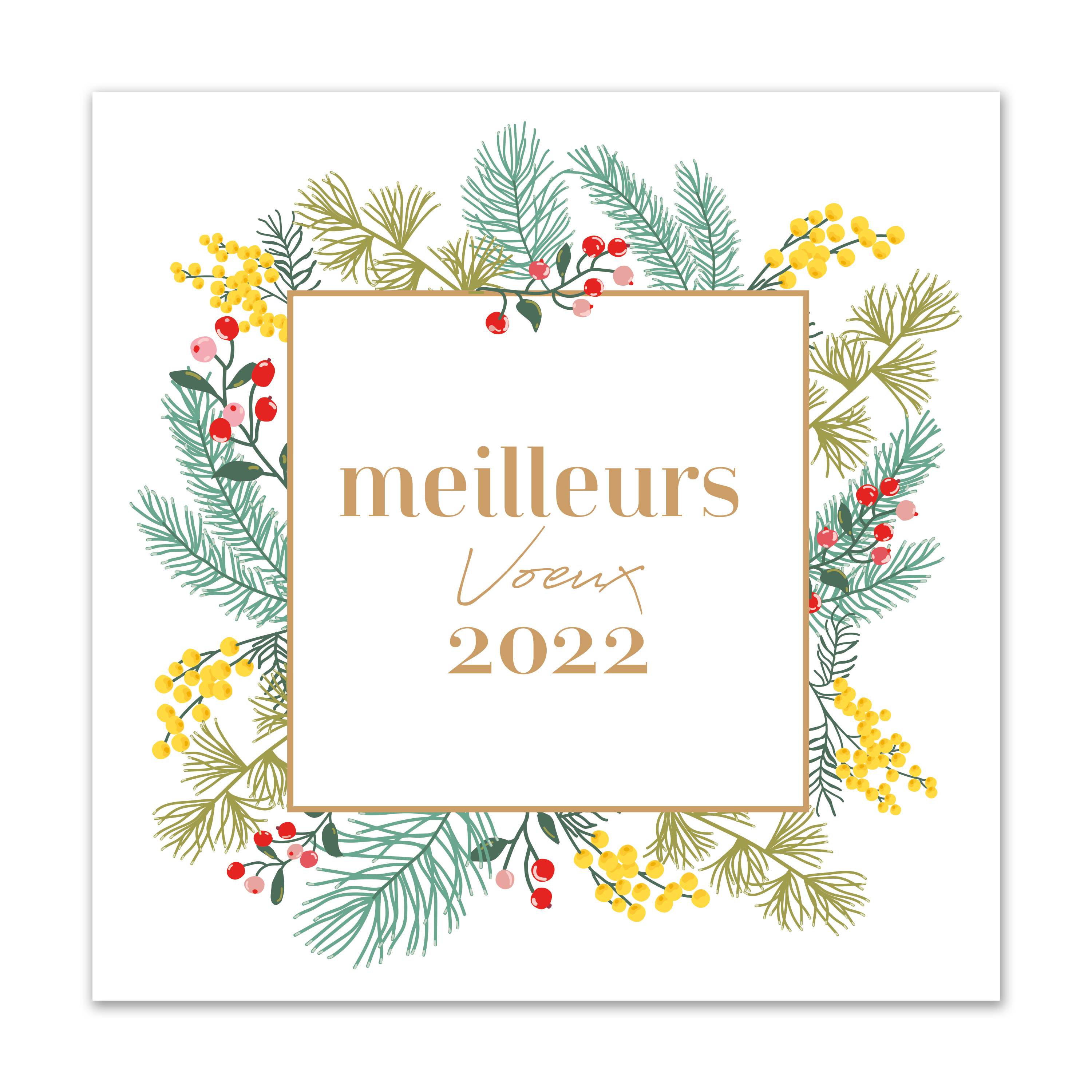 carte de voeux 2022