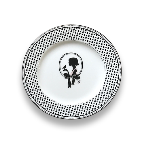 Assiette a dessert Bouhara