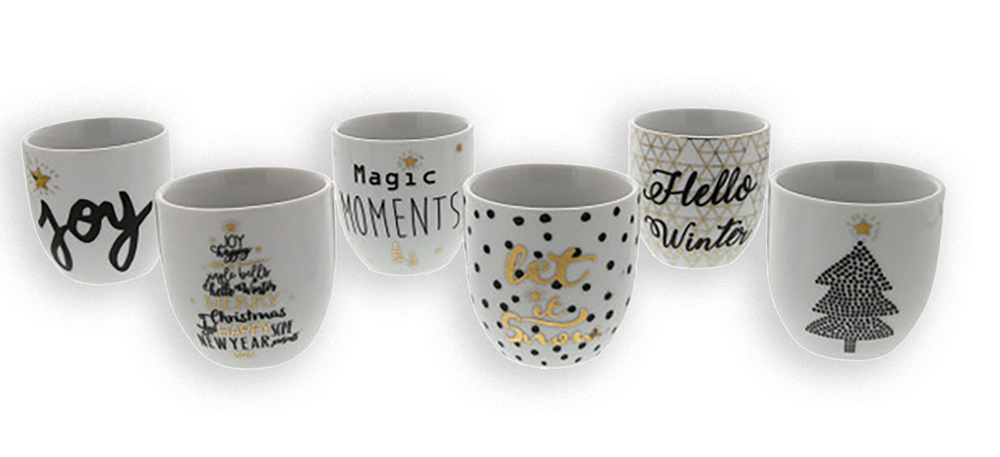 Tasses motifs noel