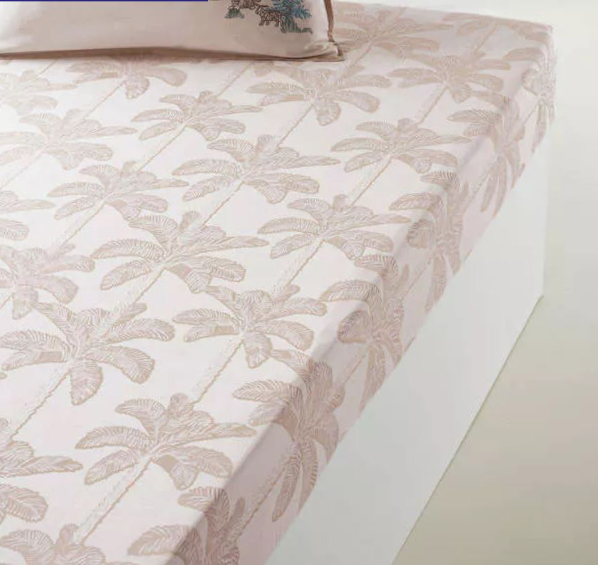 Drap Housse palmiers